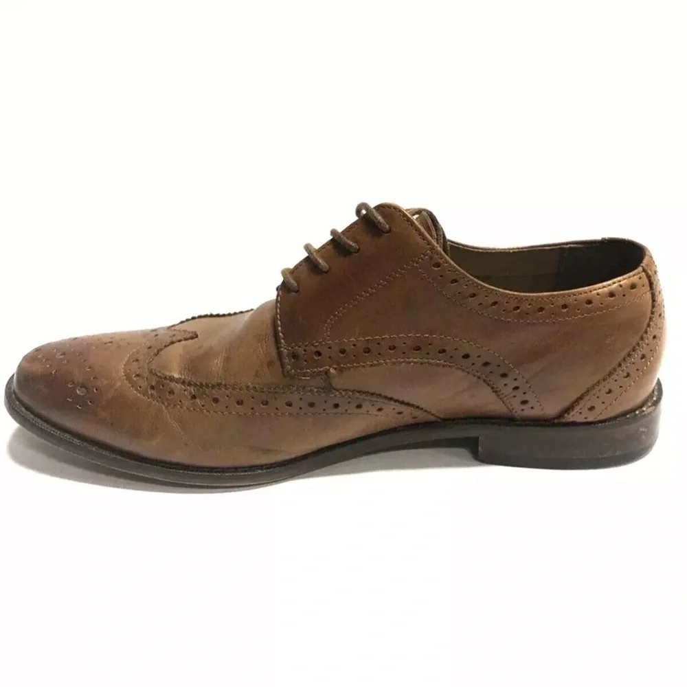 Florsheim Men’s Castellano Wingtip Oxford Dress Shoes, Size 10.5M.